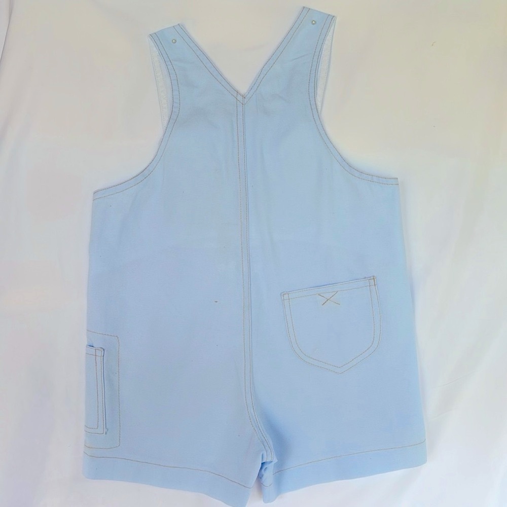 NWOT VINTAGE (2002) LeBonbon De Mafrat Italian Brand Boy’s Overall Size 2 Blue - Picture 6 of 13